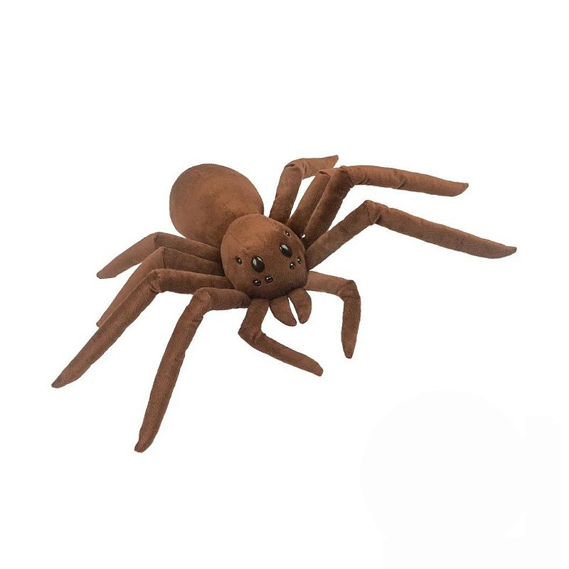 Animal de Pelúcia Antialérgico - Aranha 50 cm Bichos de Pano - Ioiô de Pano  Brinquedos Educativos