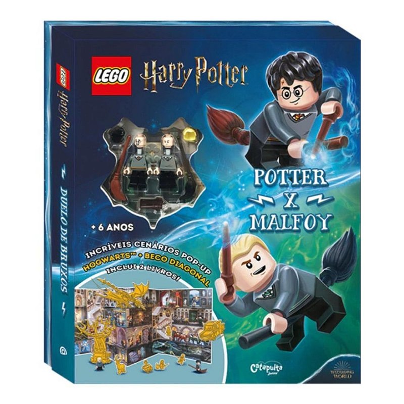 LEGO Harry Potter - Potter x Malfoy - Livro Brinquedo - Ioiô de Pano  Brinquedos Educativos