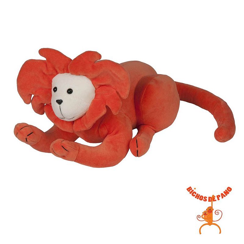 Macaco Barrigudinho P - Bichos de Pano – Brinquedos Educativos