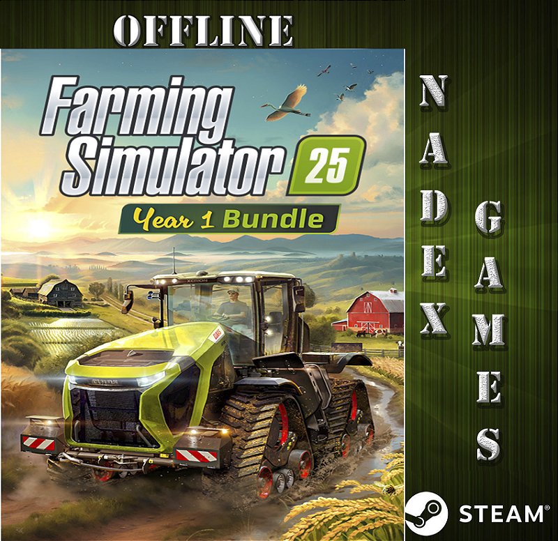 Farming Simulator 25 Year 1 Bundle Steam Offline - Nadex Games