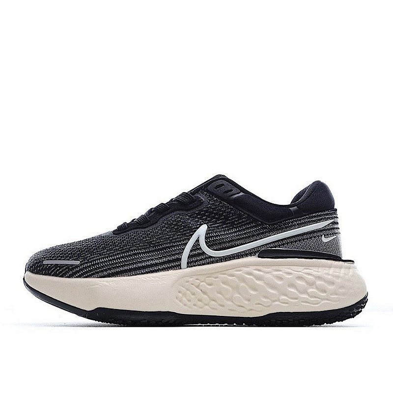 nike running preto e branco