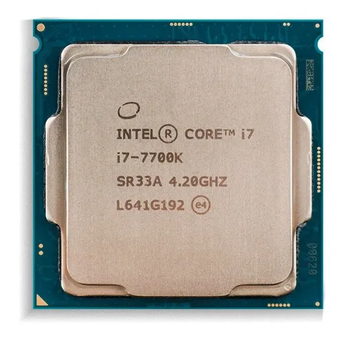 Processador Intel Core I7 7700K Cache 8MB 4 Núcleos 8 Threads 4.50