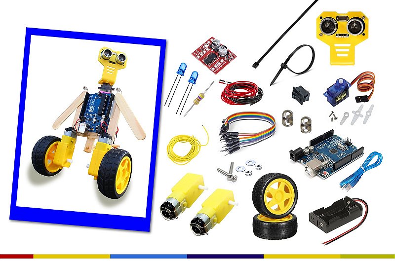 Manual de montagem do Robô Ardudroide DIY - Robótica Educacional Brasil   Kits didáticos, Arduino, sensores e módulos para projetos de robótica  educacional