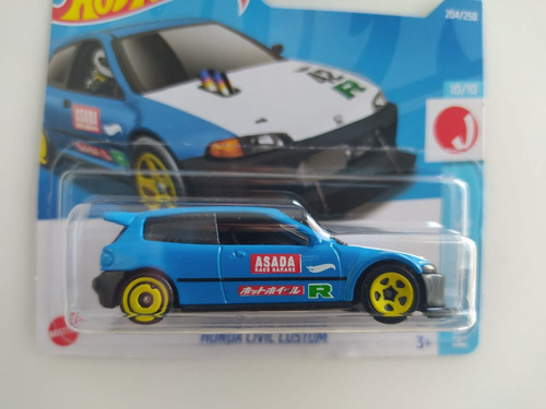 Hot Wheels Honda Civic Custom Asada HCT11 2022 1 64 Colibri Toys hot-wheels-honda-civic-custom-asada-hct11-2022-1-64-colibri-toys