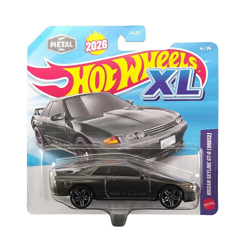Hot Wheels XL 1:43 Nissan Skyline GT-R BNR32 JKL03 - Colibri Toys