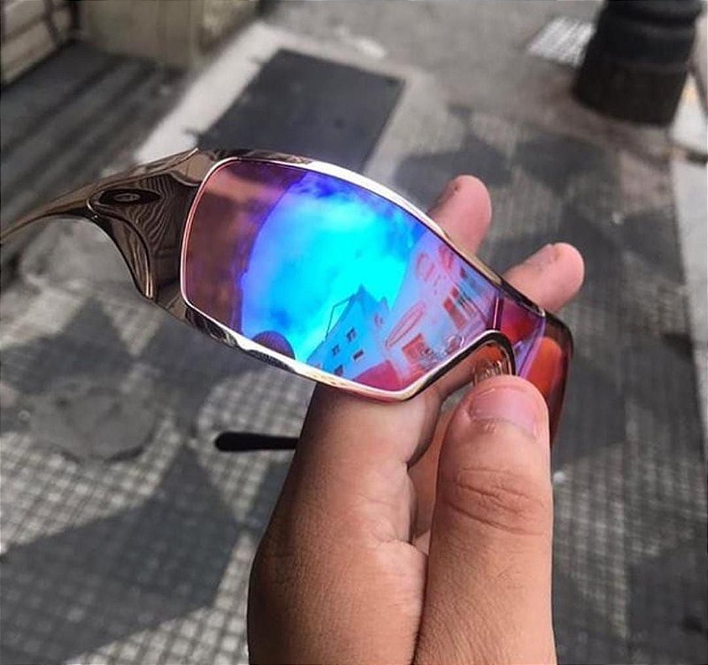 Óculos De Sol Dart Oakley Armação Gold Lentes Prizm - ACESSÓRIOS DA MODA