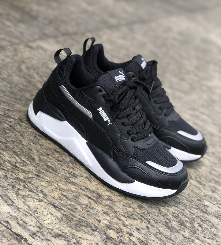 Tenis Puma X Ray Square Preto - Lace Sneakers