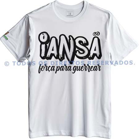 Camiseta Iansã Força Para Guerrear