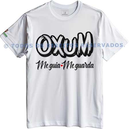 Camiseta Oxum Me Guia, Me Guarda