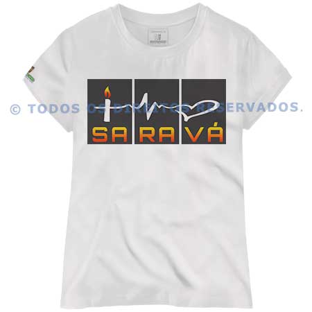 Baby Look Meu Saravá