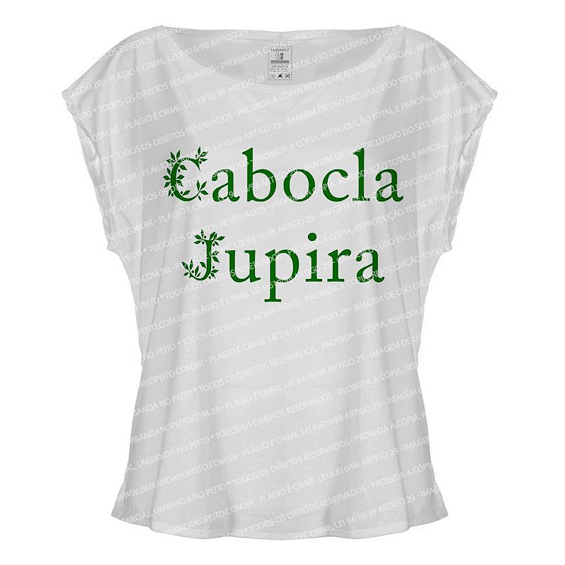 Blusa Feminina Cabocla Jupira