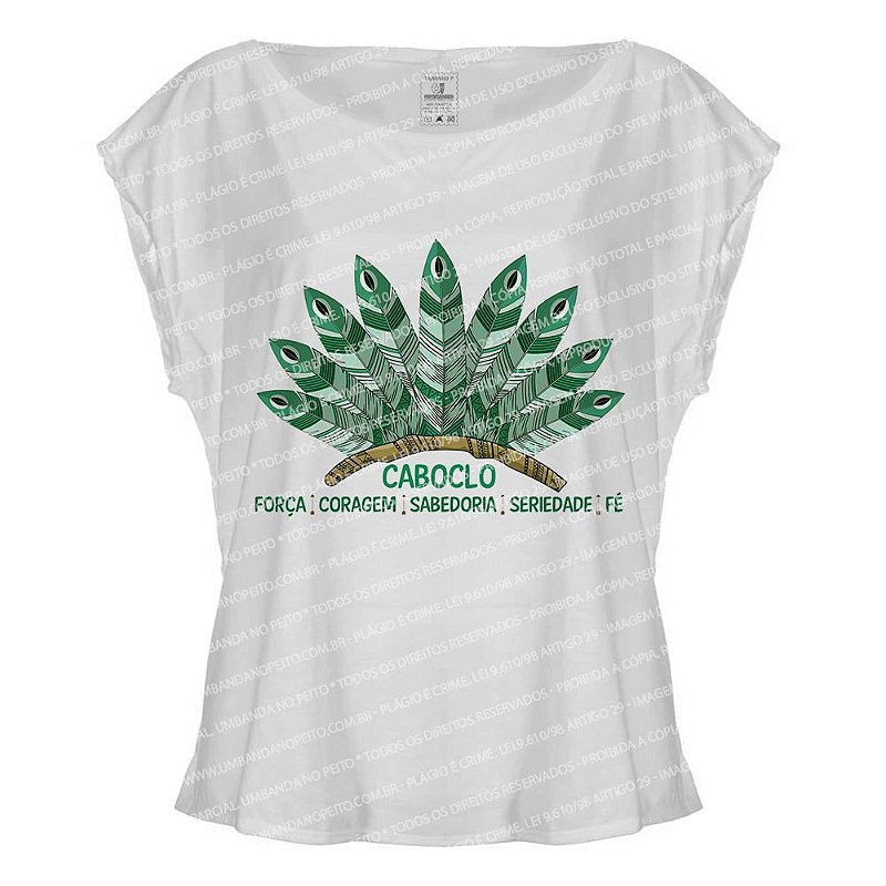 Blusa Feminina Caboclo é Força
