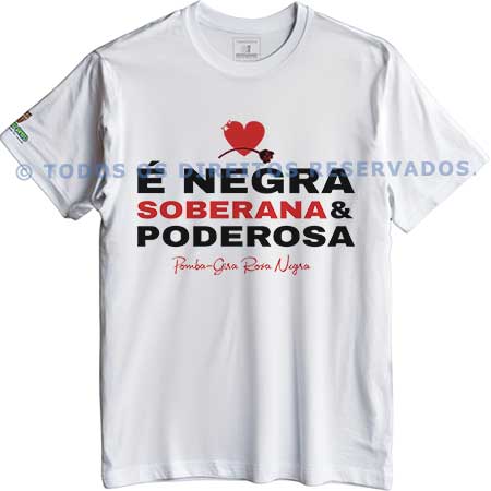 Camiseta Rosa Negra