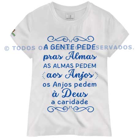 Baby Look Pede Pras Almas