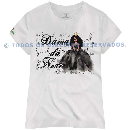 Baby Look Dama da Noite