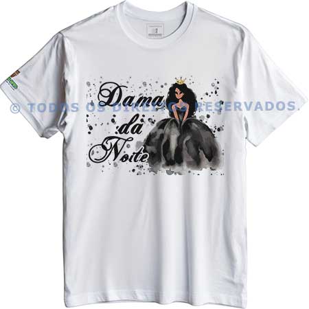 Camiseta Dama da Noite