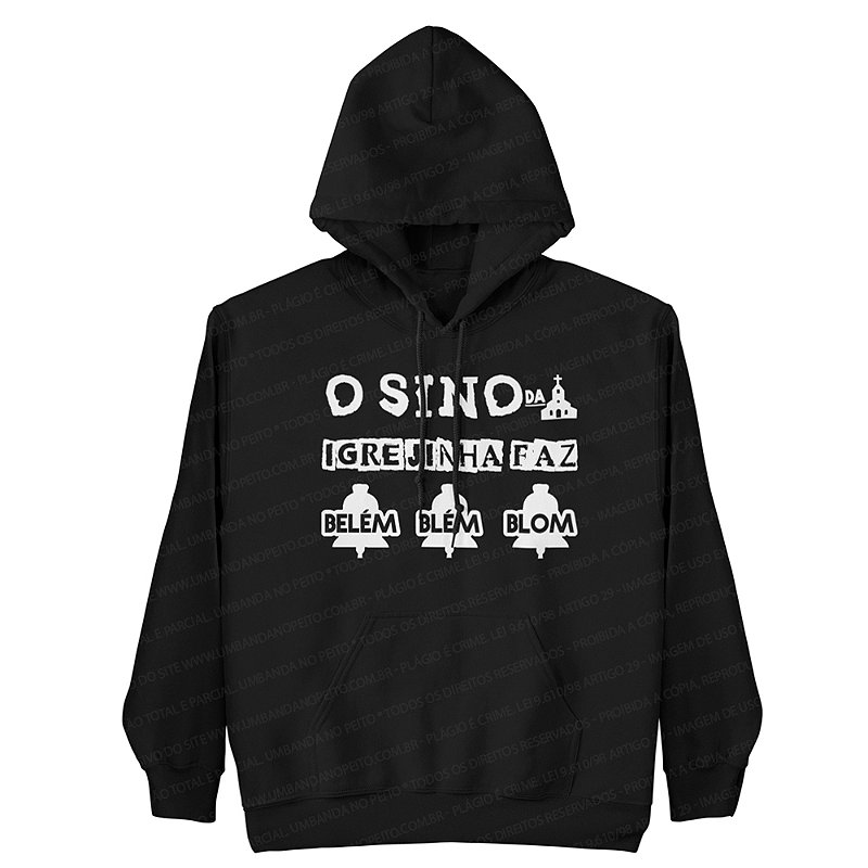 Moletom O Sino da Igrejinha
