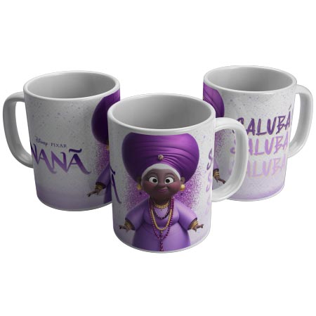 Caneca Nanã Disney Pixar