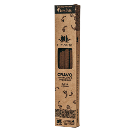 Incenso Nirvana Premium Cravo: Estimulante Afrodisíaco