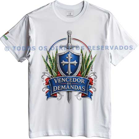 Camiseta Ele É Vencedor de Demandas
