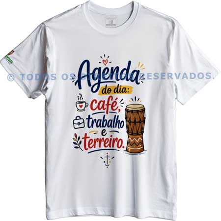 Camiseta Agenda do Dia