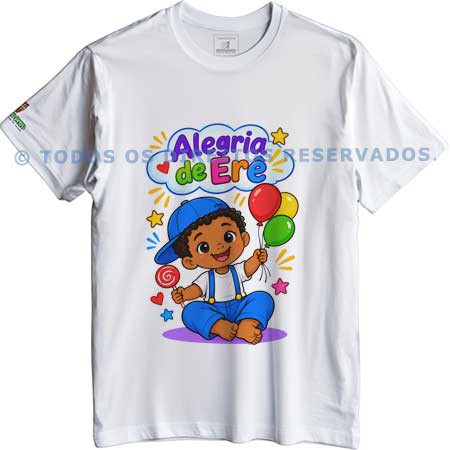 Camiseta Alegria de Erê