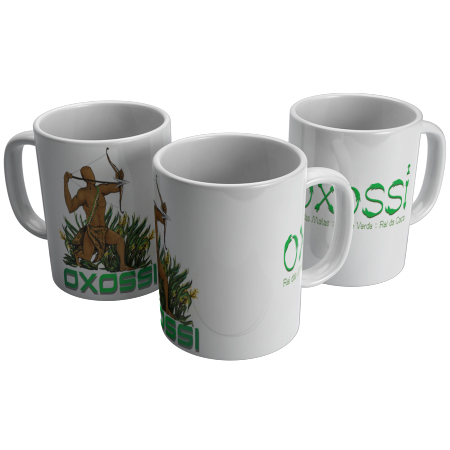 Caneca Oxossi Coleção Orixás