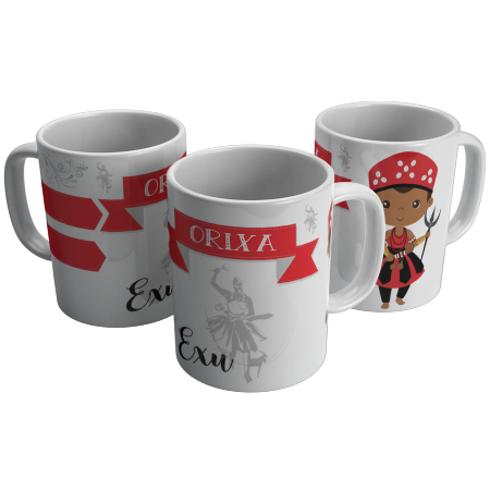 Caneca Orixá Exu Criança