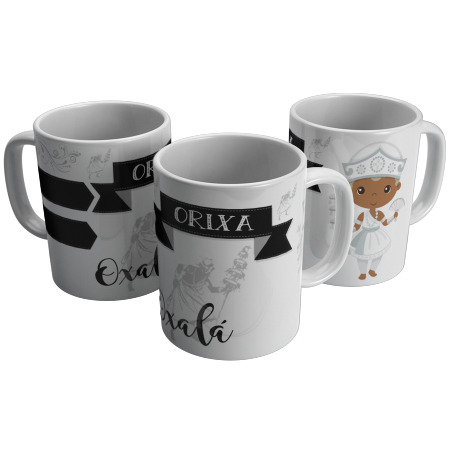 Caneca Orixá Oxalá Criança