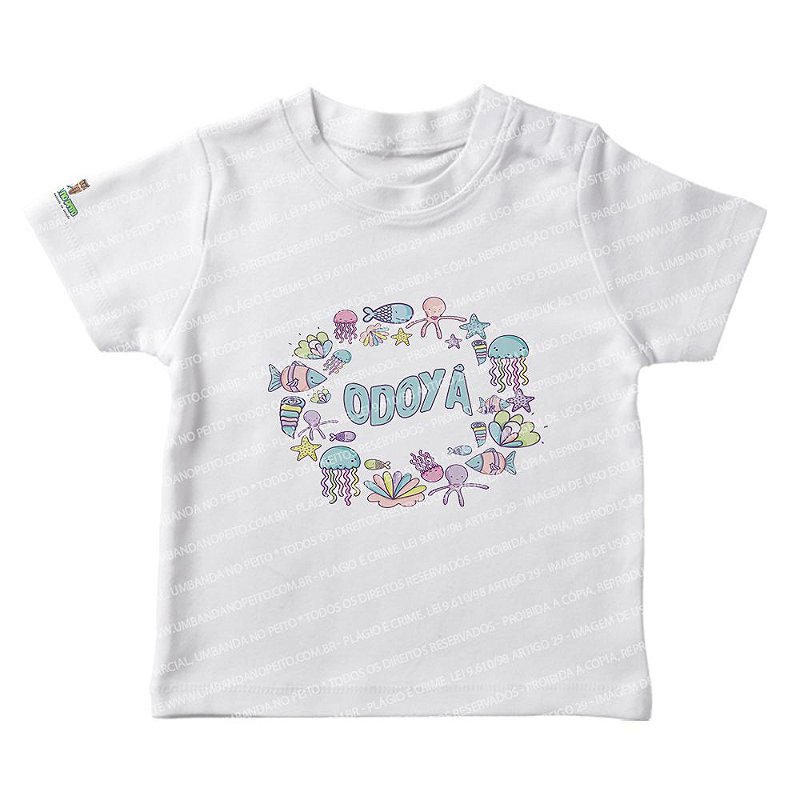 Camiseta Infantil Fundo do Mar