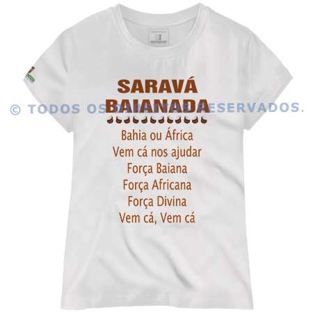 Baby Look Saravá Baianada