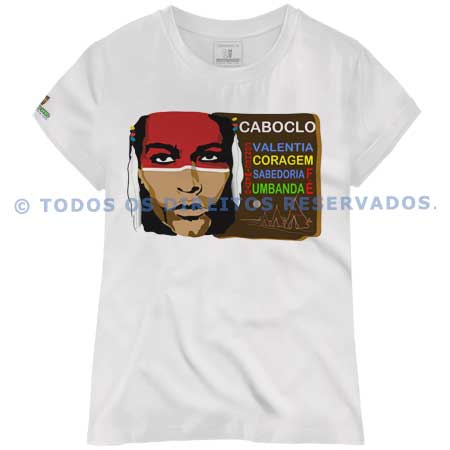 Baby Look Força de Caboclo