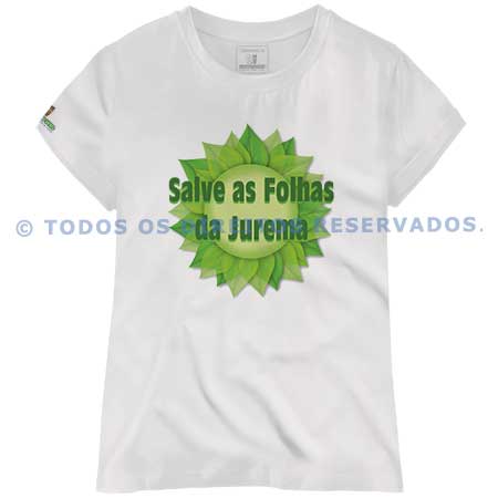 Baby Look Salve as Folhas da Jurema