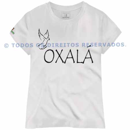 Baby Look Oxalá é Paz