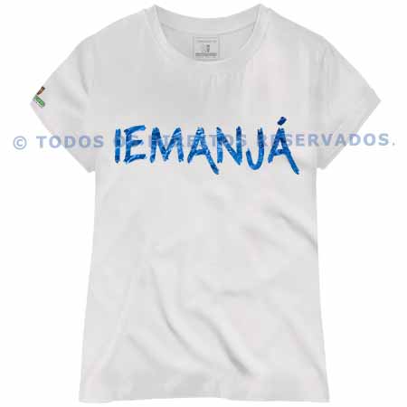 Baby Look Iemanjá Acqua