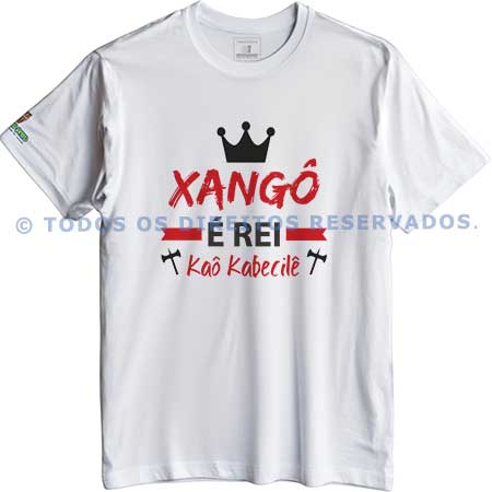 Camiseta Xangô é Rei