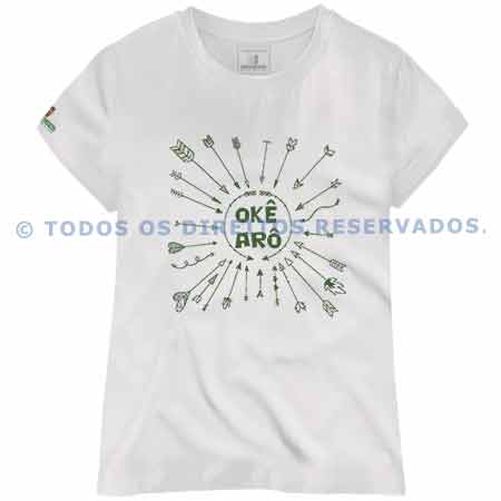 Baby Look Flechas de Oxossi