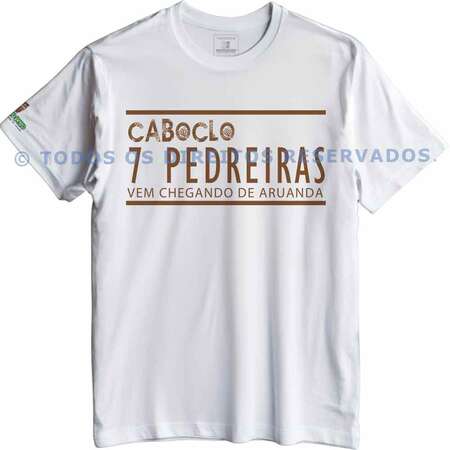 Camiseta Caboclo 7 Pedreiras