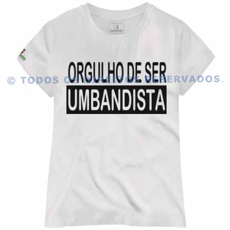 Baby Look Orgulho de Ser Umbandista