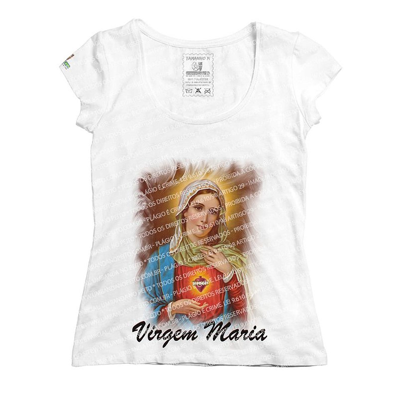 Baby Look Virgem Maria