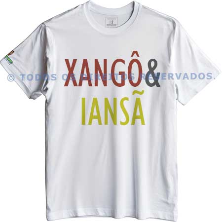 Camiseta Coleção Pai & Mãe: Xangô & Iansã