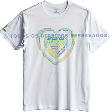 Camiseta Coração Umbandista