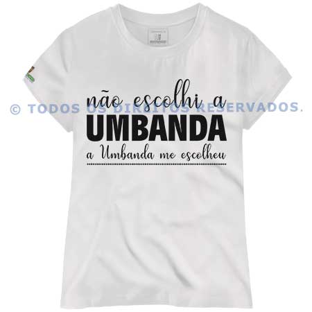 Baby Look A Umbanda Me Escolheu