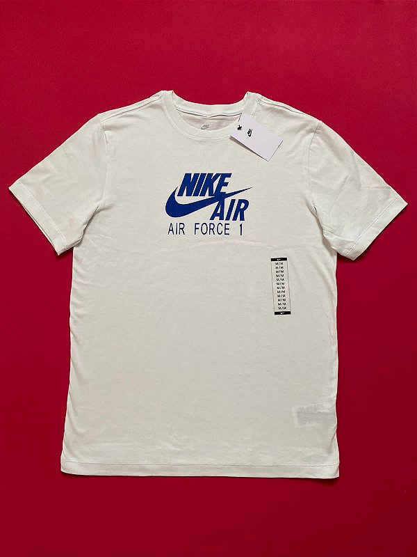 Camiseta Nike Air Force Branca Masculina - GNB Store