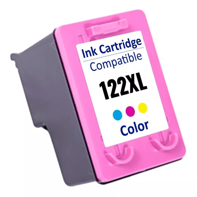 Cartucho de Tinta Compatível Microjet HP 122XL Colorido - Para Impressoras  HP HD Deskjet 1000, 1050, 2050, 3050. Quantidade 13 ML. Cartucho de Tinta  com Excelente Qualidade. - Informática e Celular: teclados,