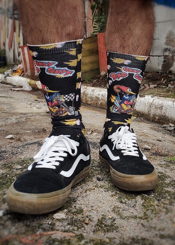 Meia Only Bad Guys - Pica Pau Crazy