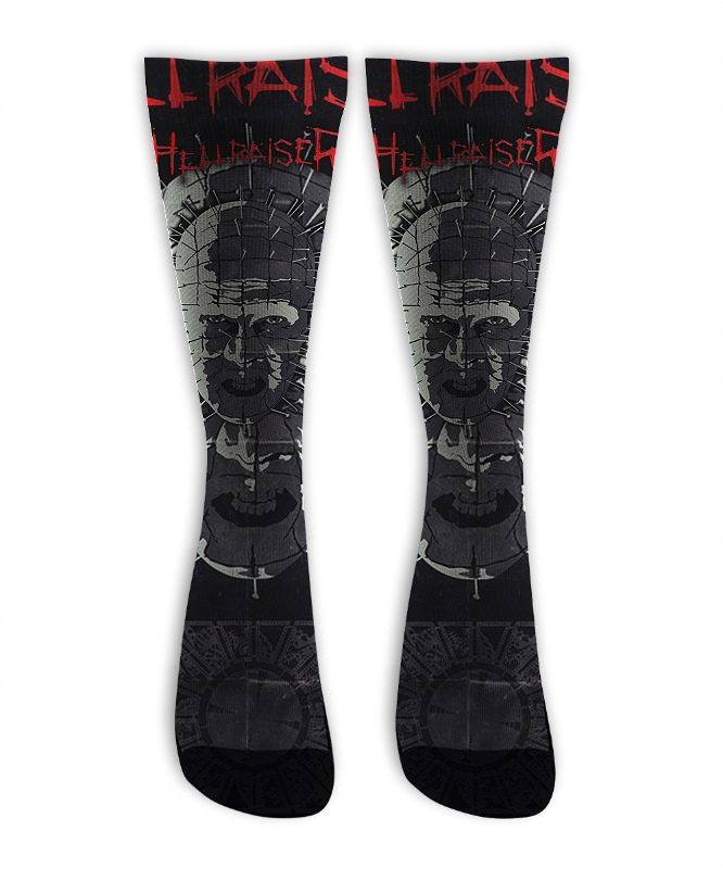 Meia Cano Alto - HellRaiser