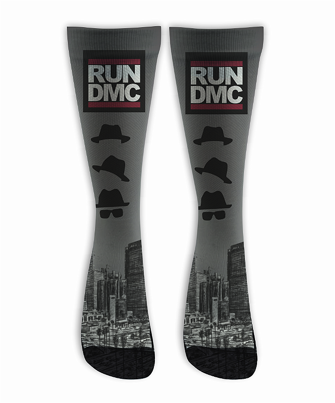 Meia Cano Alto - RUN DMC