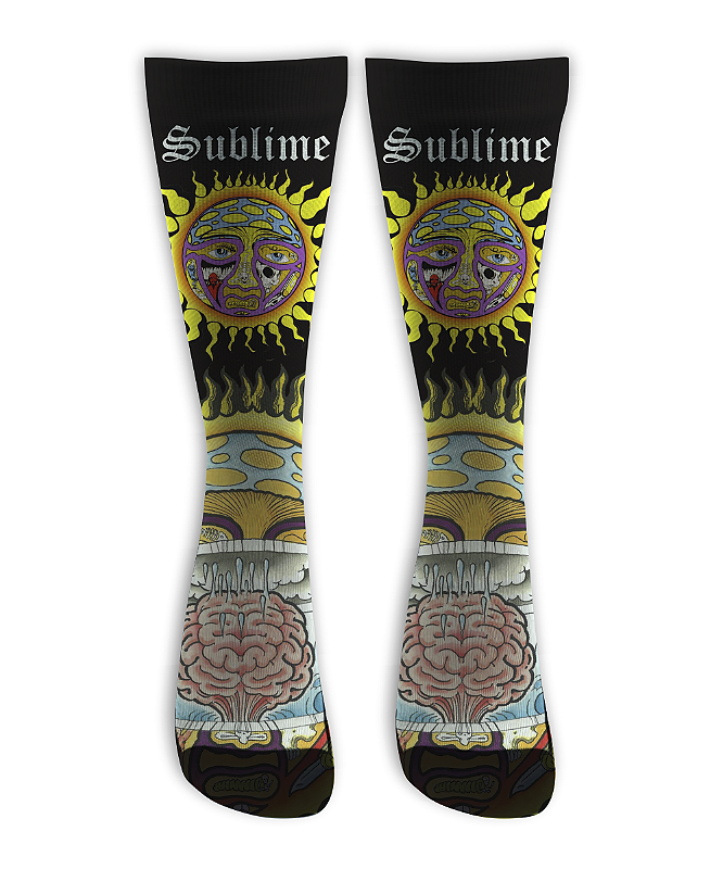 Meia Cano Alto - Sublime Sun
