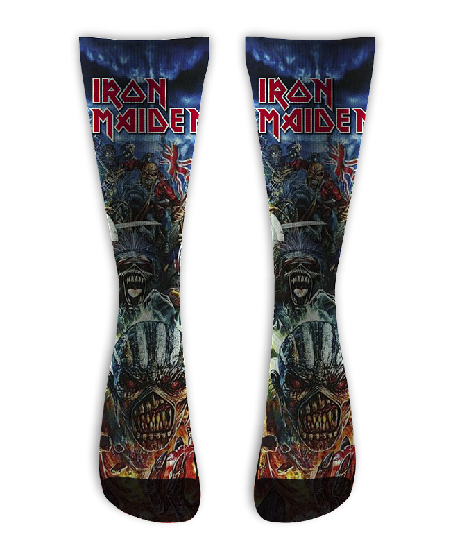 Meia  Cano Alto - Iron Maiden Full EDDI